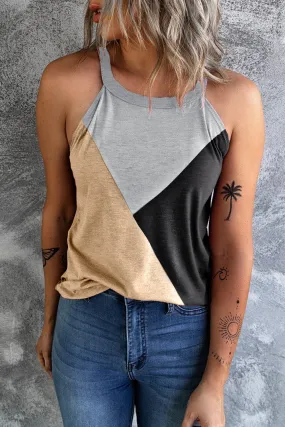 Geo Color Block Tank