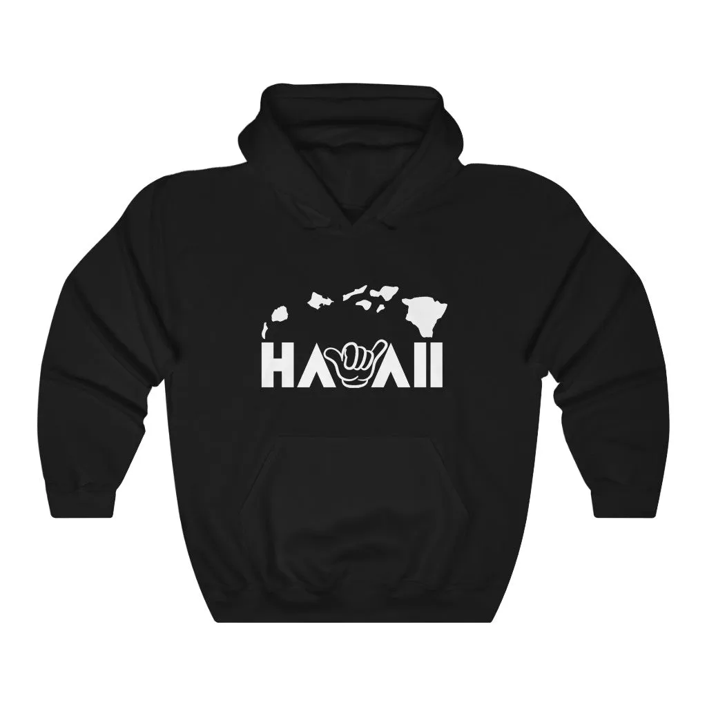 Hawaii Shaka Unisex Heavy Blend Hooded Sweatshirt