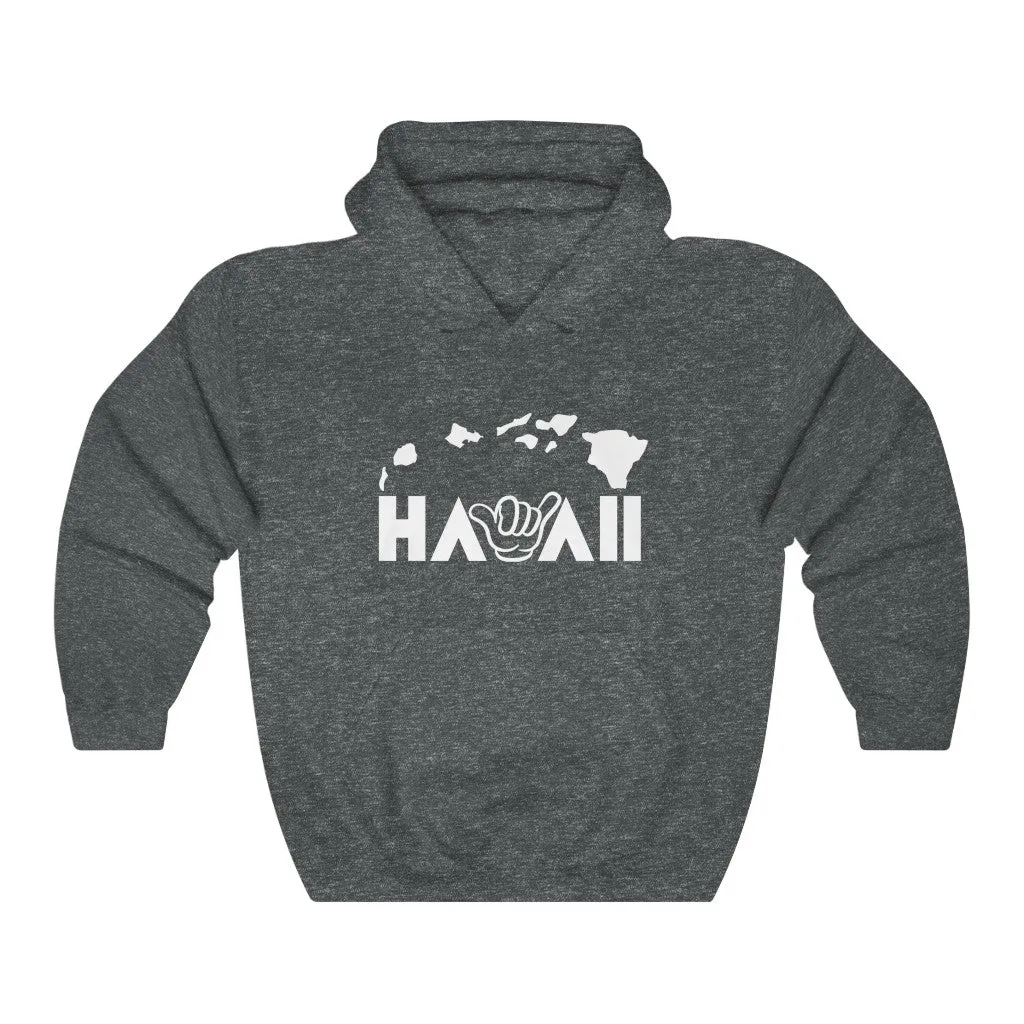 Hawaii Shaka Unisex Heavy Blend Hooded Sweatshirt