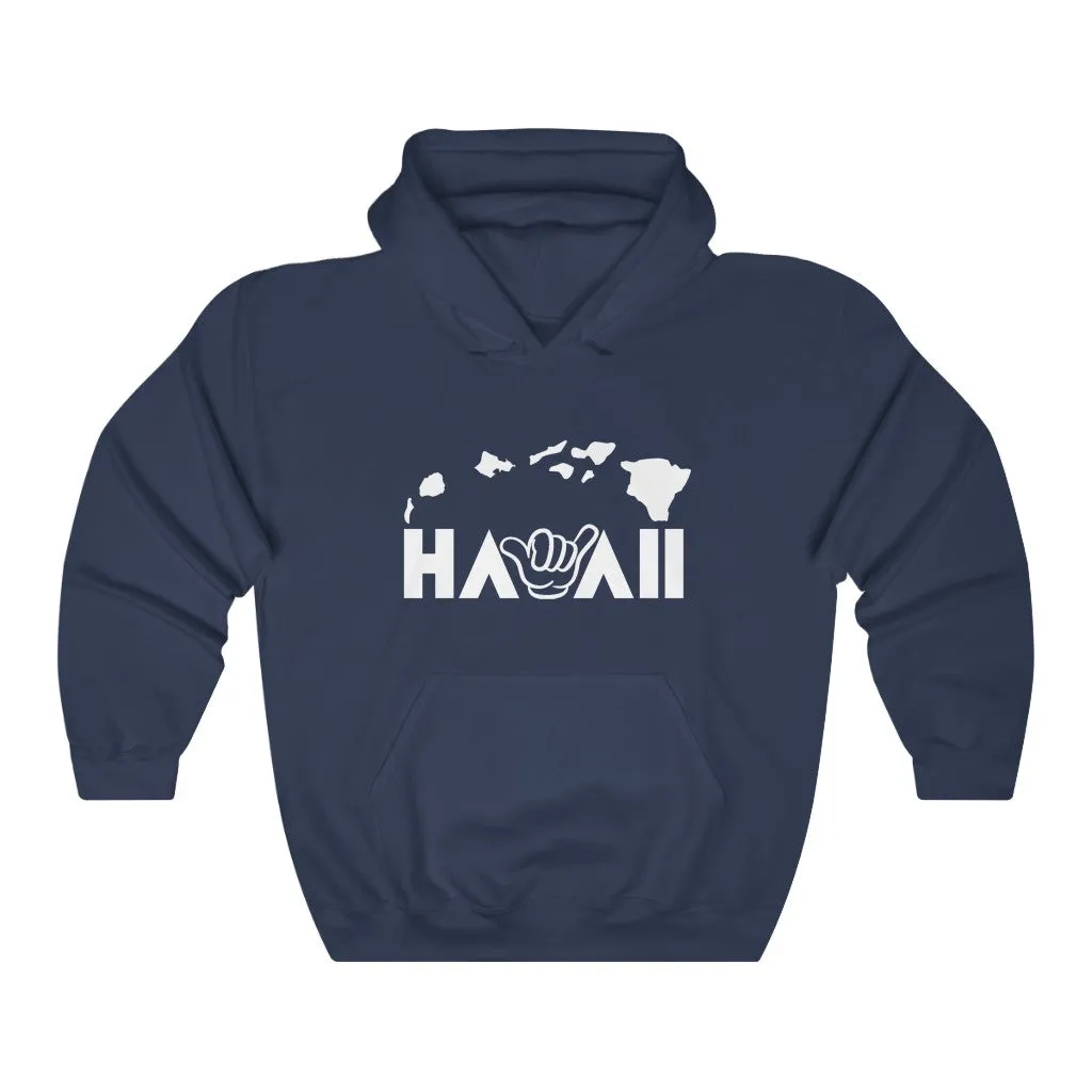 Hawaii Shaka Unisex Heavy Blend Hooded Sweatshirt