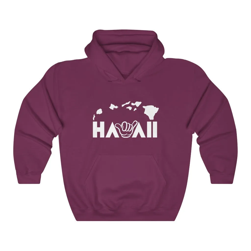 Hawaii Shaka Unisex Heavy Blend Hooded Sweatshirt