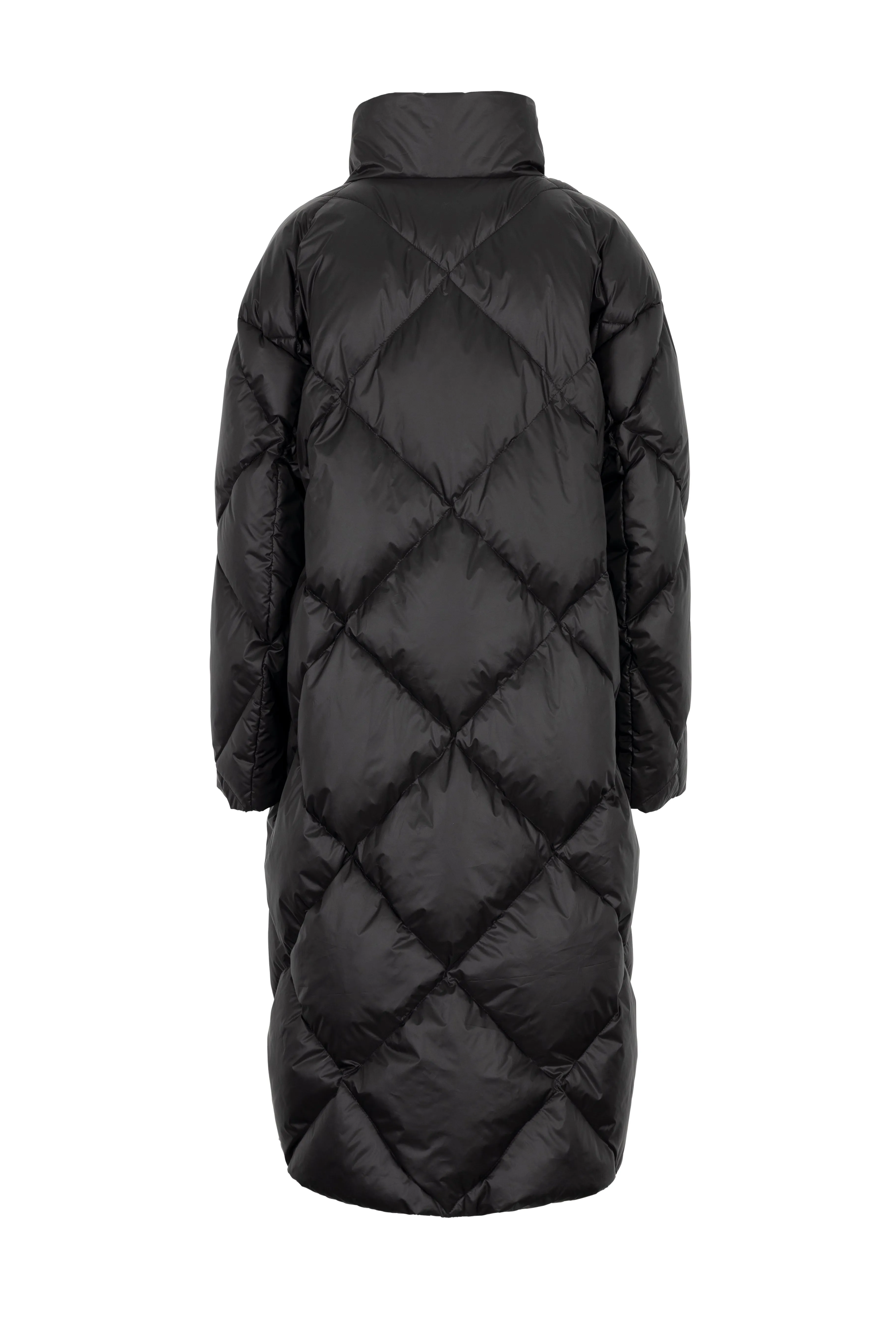 ICONIC DIAMOND QUILT DOWN COAT DEA