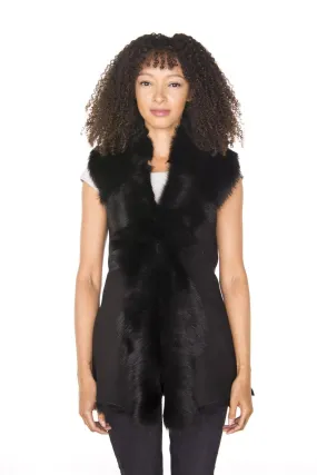 Jackets & Coats | Toscana Sheepskin Long Gilet-Sorocaba | Infinity Leather