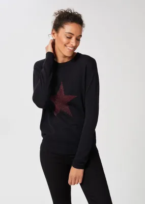 Jaida Star Crew Neck Jumper 