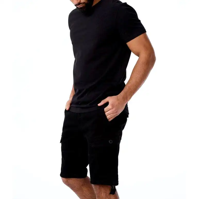 Jordan Craig OG Cargo Shorts (Black) 4383A