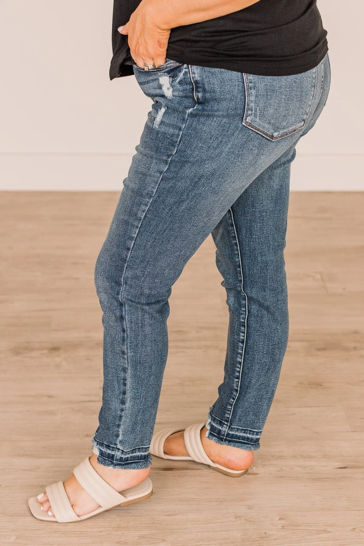 KanCan High-Rise Skinny Jeans- Catalina Wash