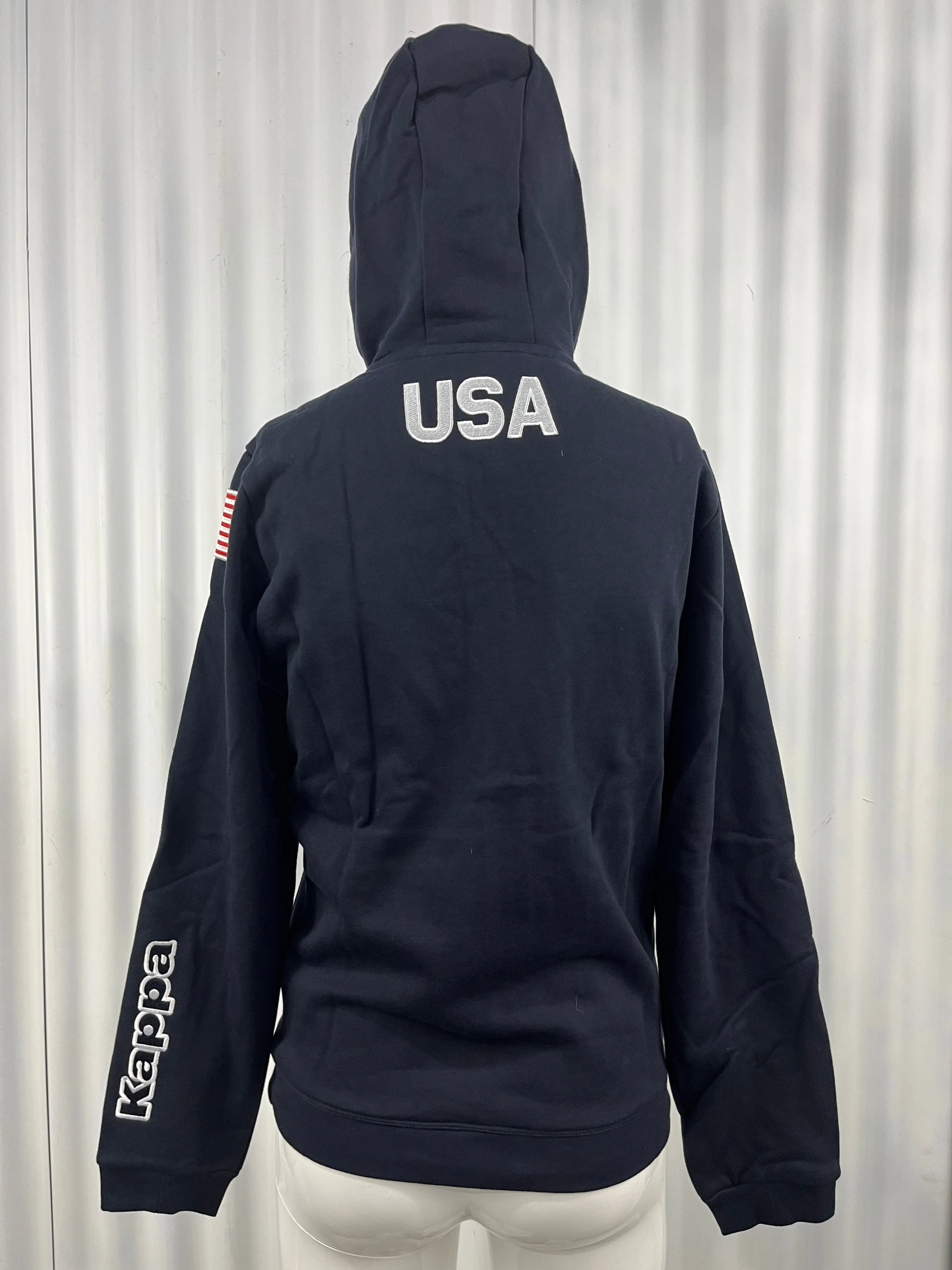 Kappa X US Team 6Cento Arufeod Full Zip Hoodie