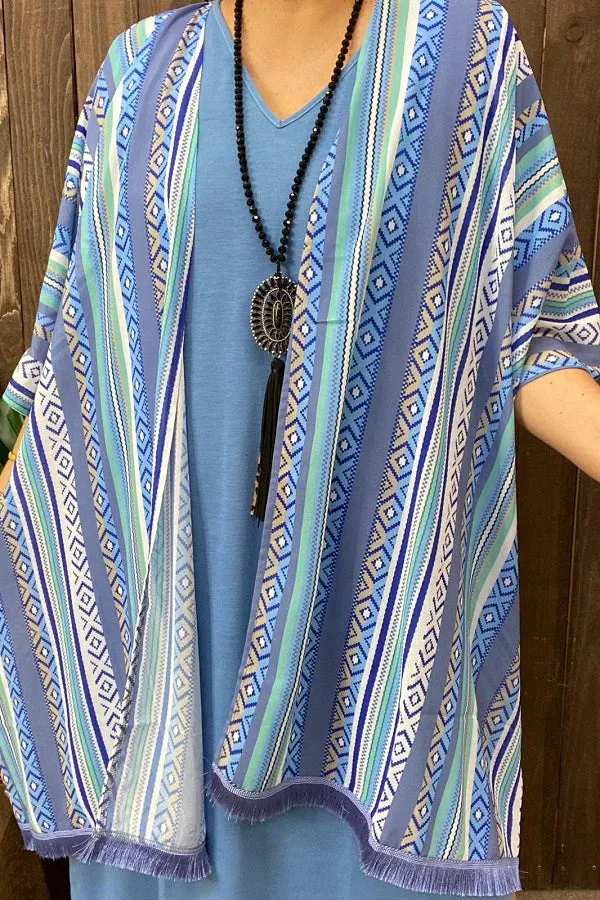 L, XL, 2X, 3X Blue Maxi Dress