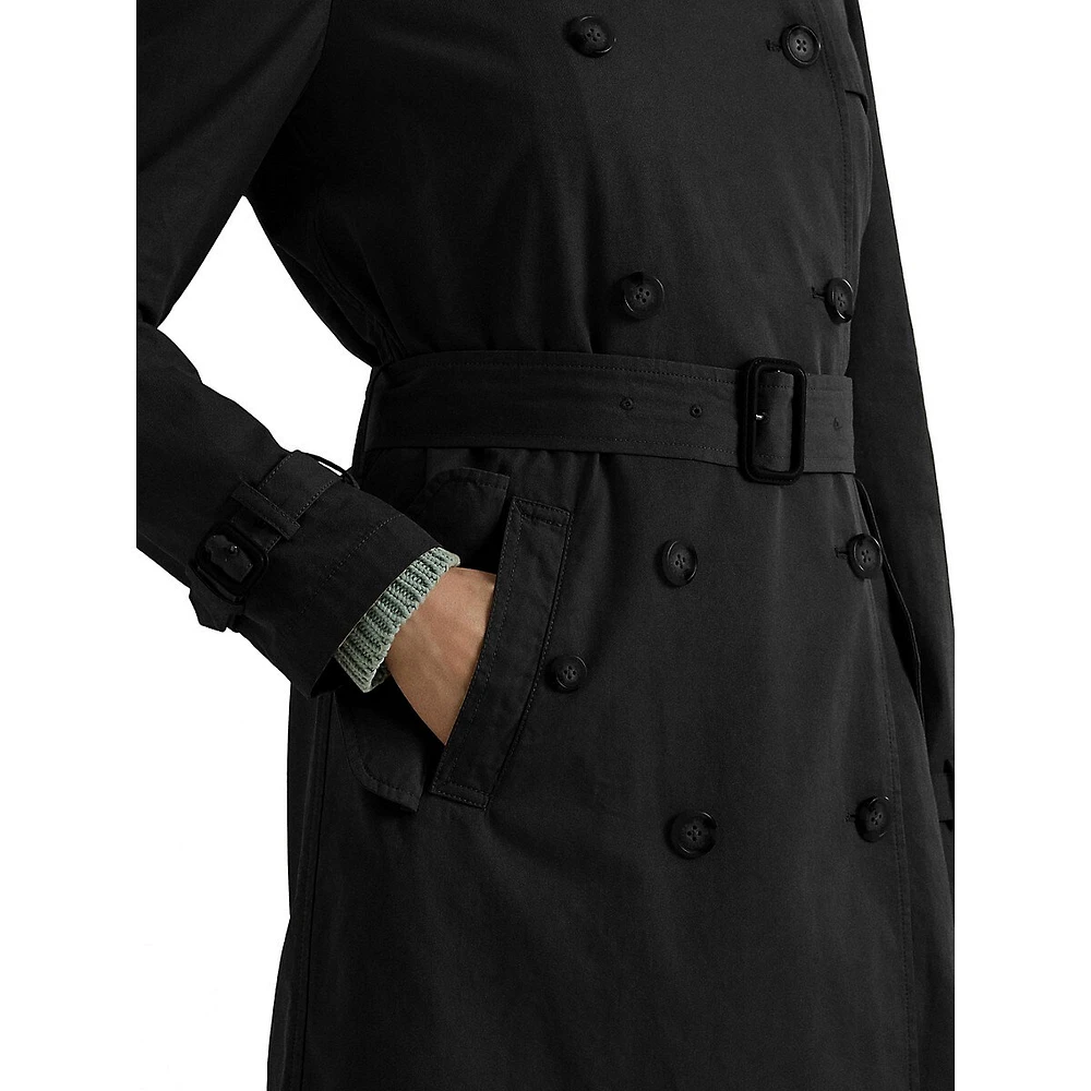 Lauren Ralph Lauren Double-Breasted Trench Coat