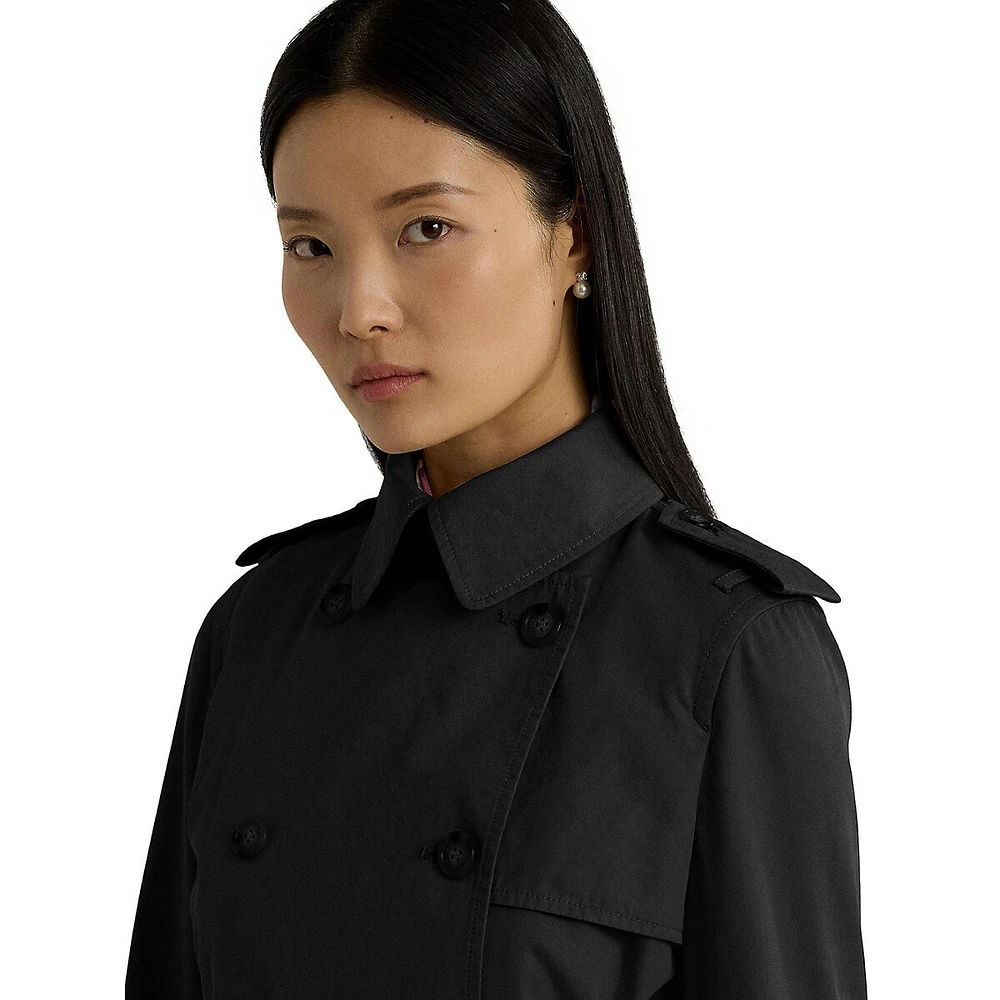 Lauren Ralph Lauren Double-Breasted Trench Coat