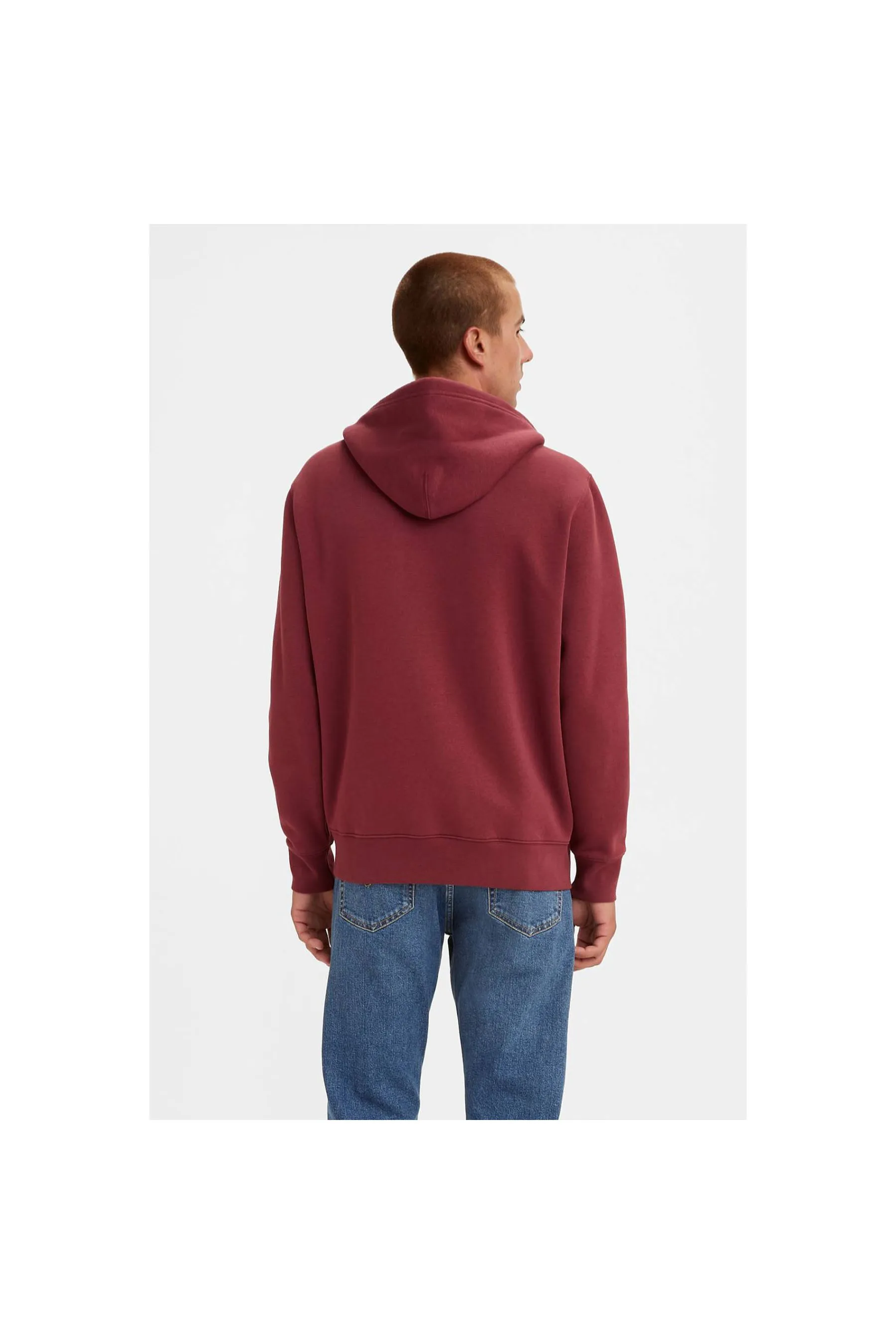 Levi's ® Core Ng Zip Up Port Red Men Hoodies