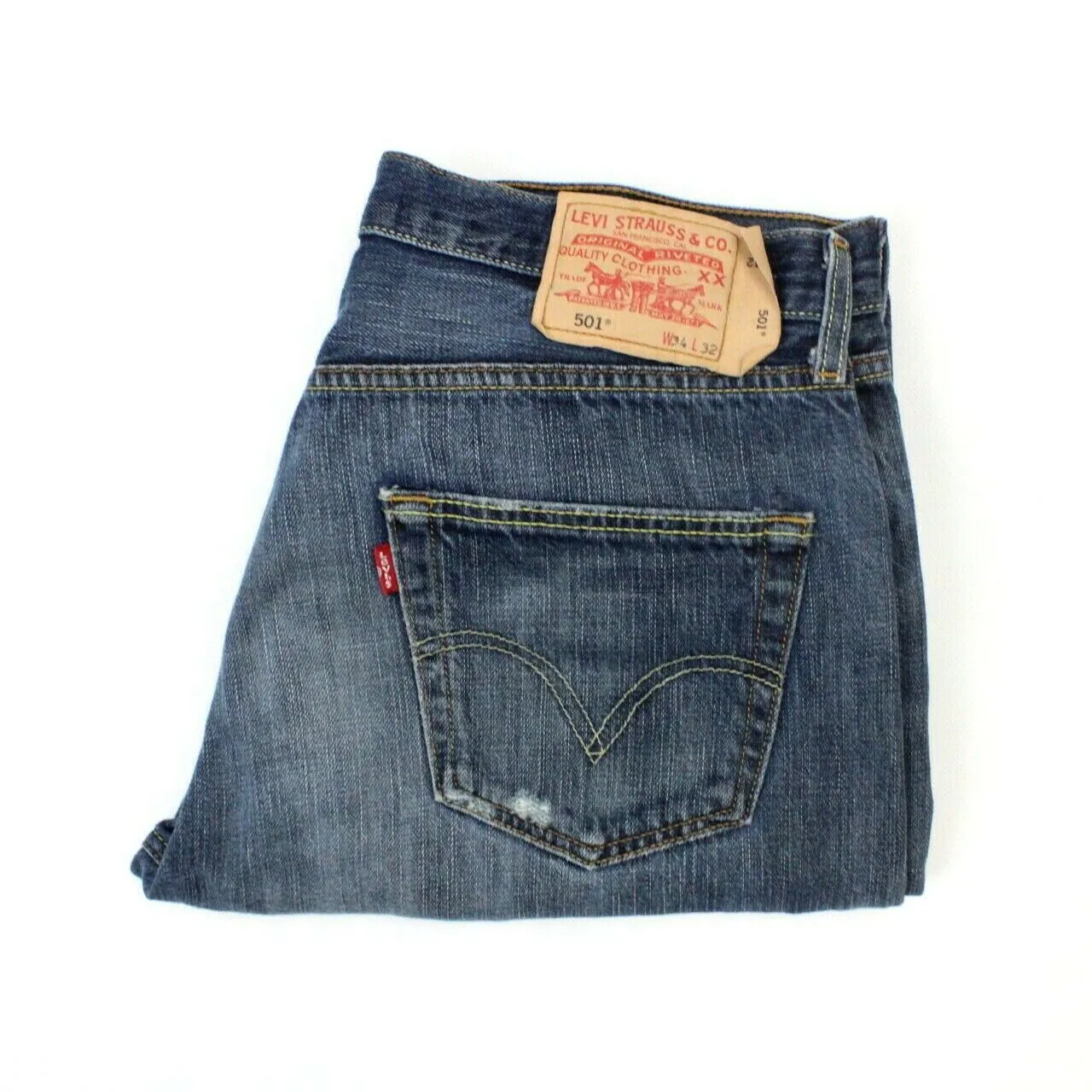 LEVIS 501 Jeans Dark Blue | W34 L32