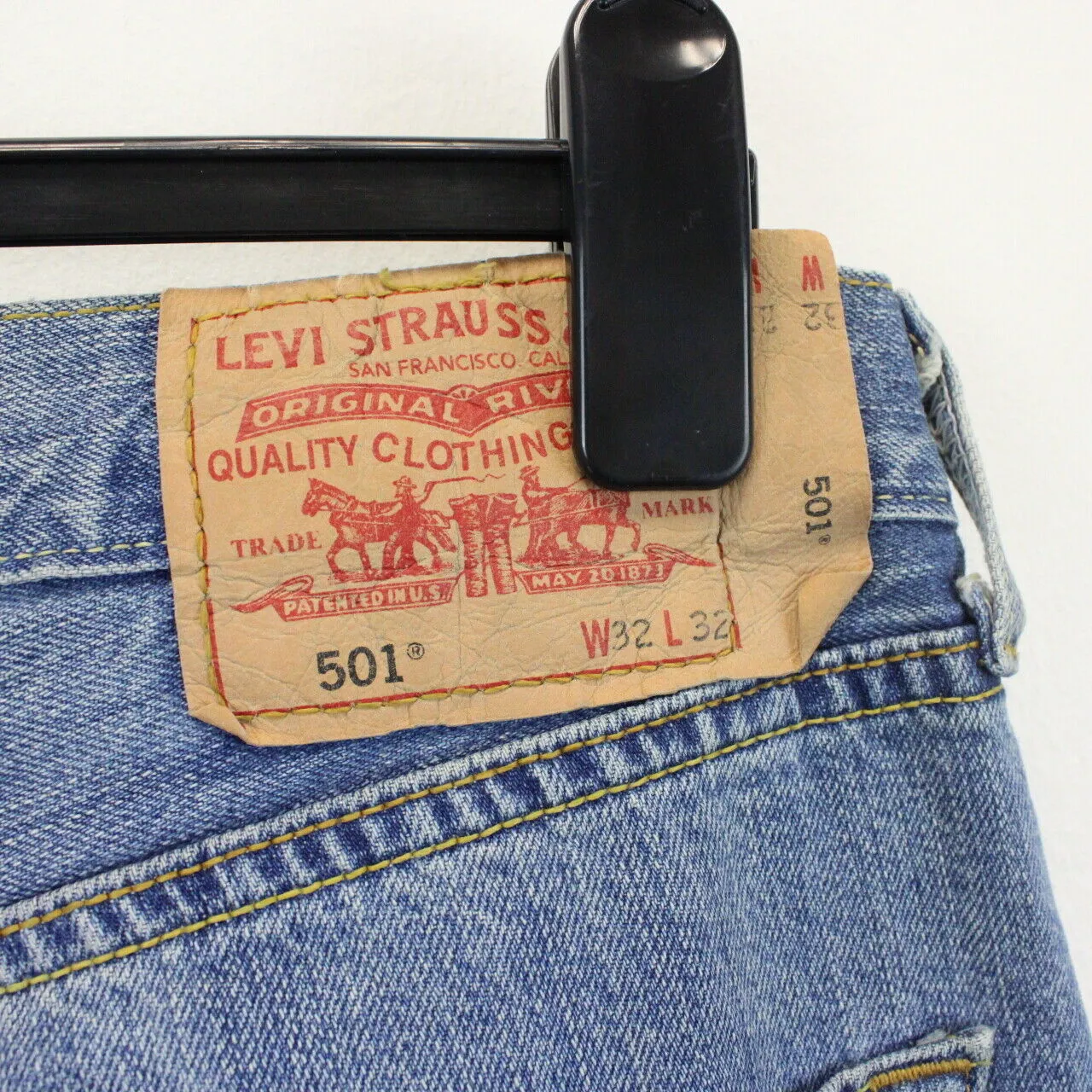 LEVIS 501 Jeans Light Blue | W32 L32