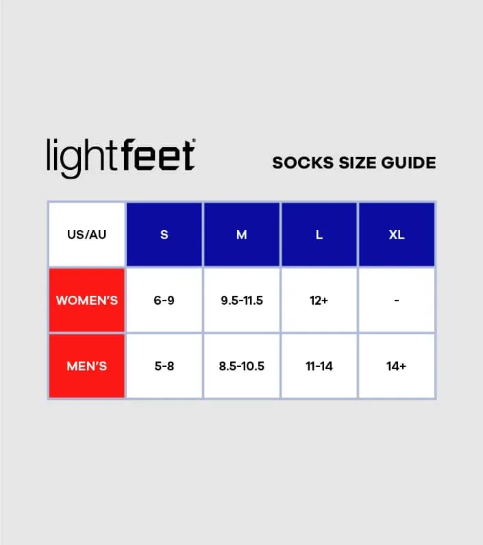 lightfeet evolution mini socks - 1 pair