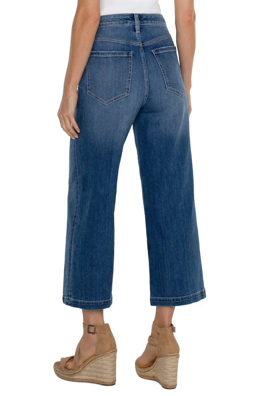 Liverpool Hi-Rise Wide Leg Jeans