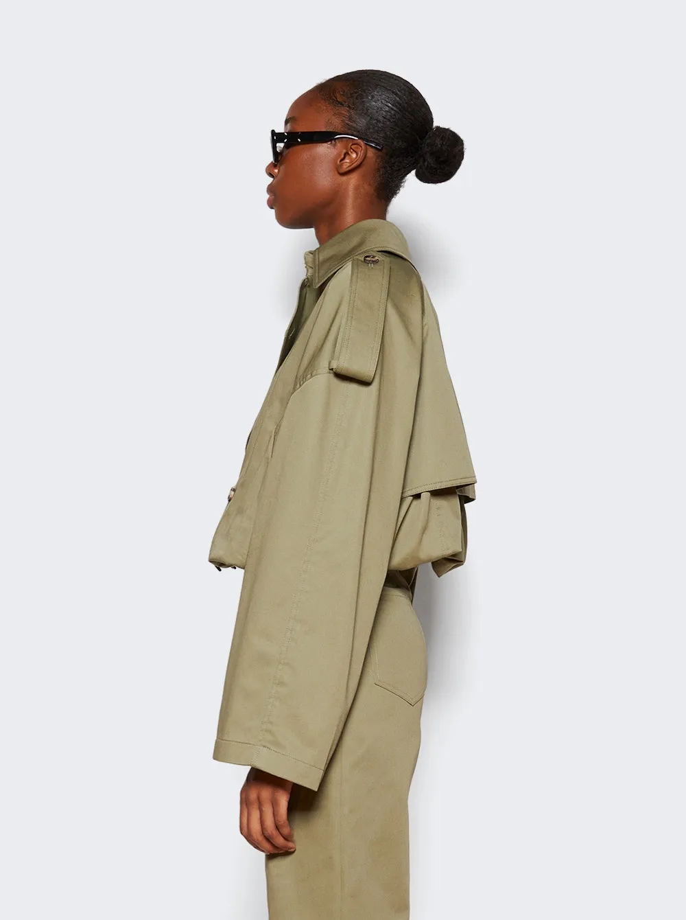 Loewe   Balloon Jacket Military Green 