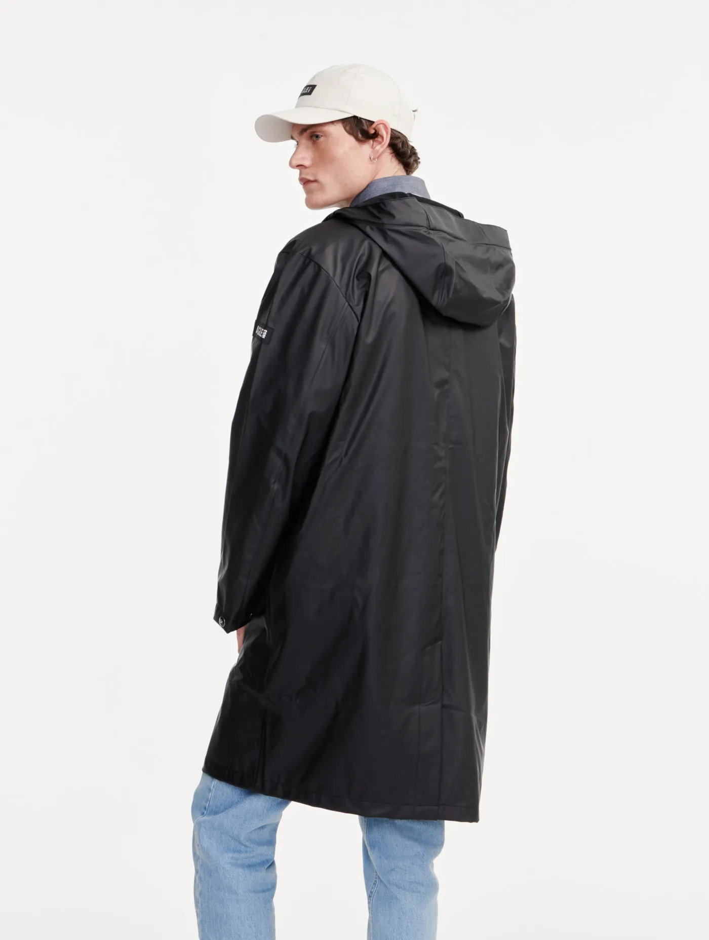 Long Hooded Waterproof Parka