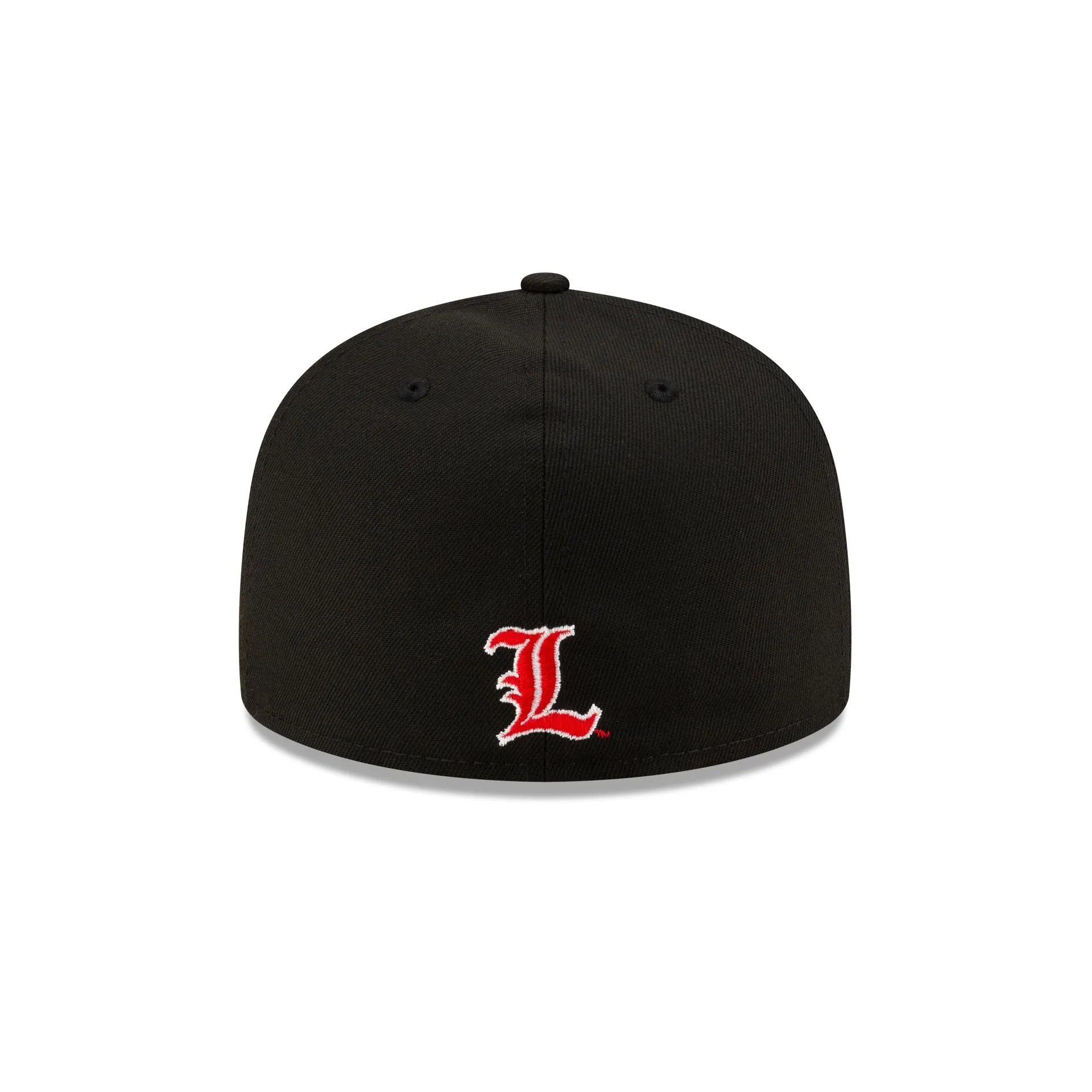 Louisville Cardinals Black 59FIFTY Fitted Hat