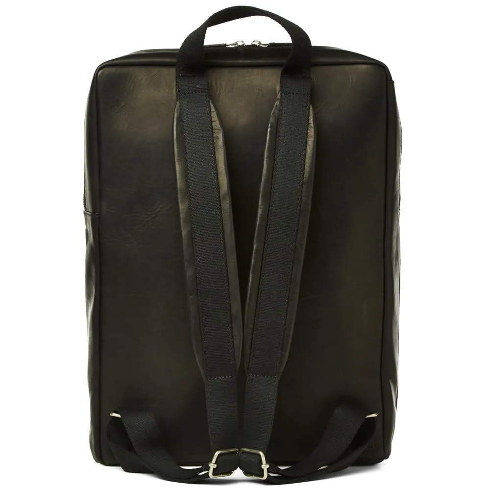 Maison Martin Margiela 11 Leather BackpackBlack