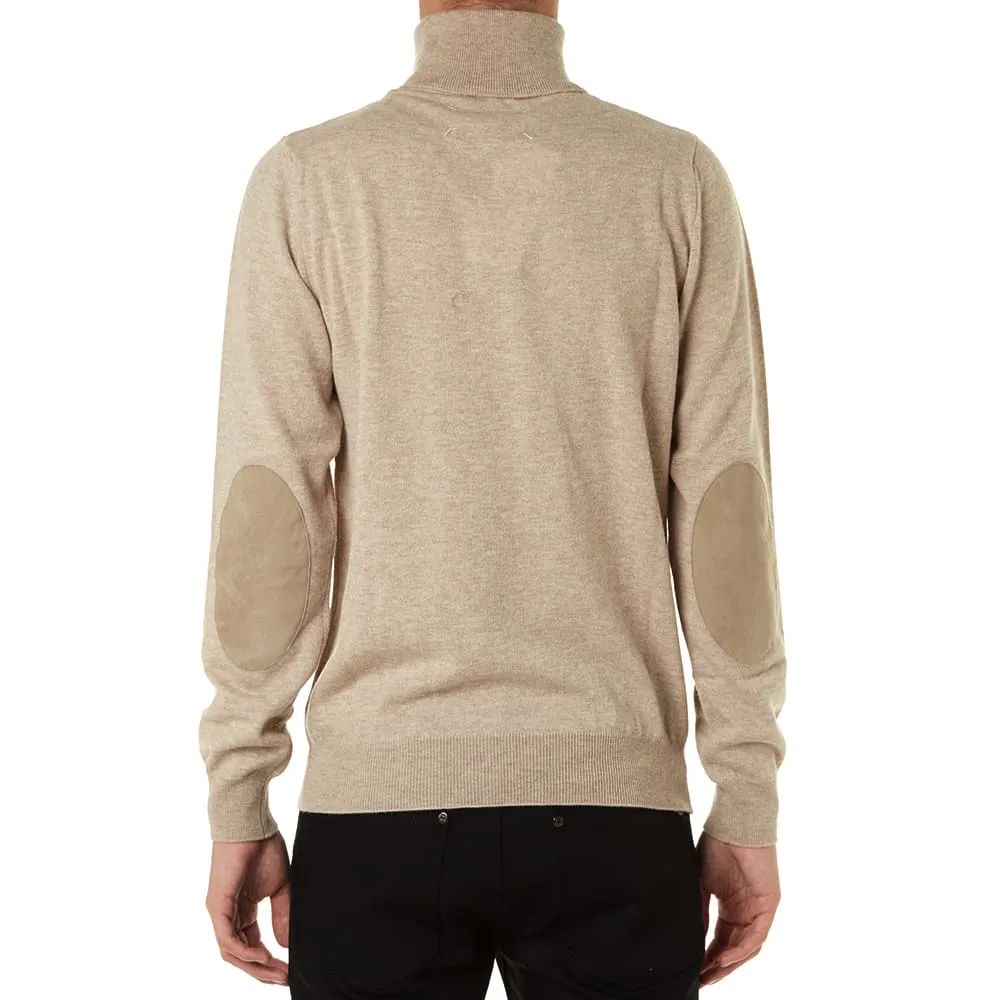 Maison Martin Margiela 14 Compass Roll Neck KnitBeige