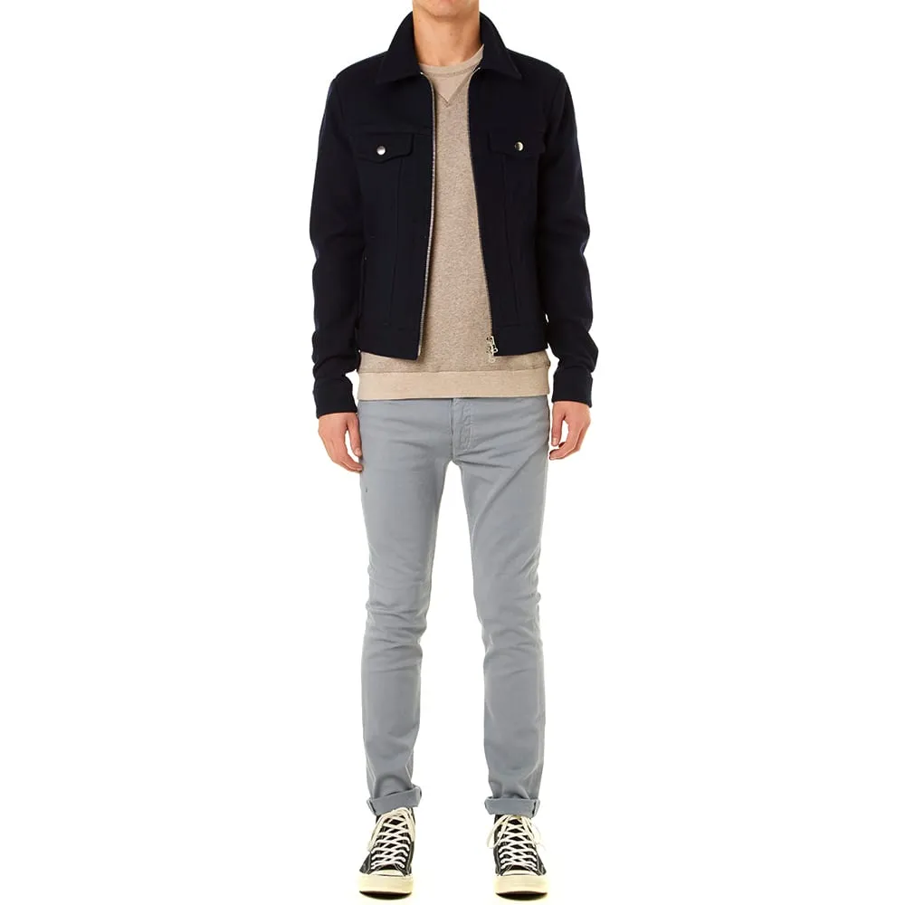 Maison Martin Margiela 14 Crew Neck Elbow Patch SweatBeige