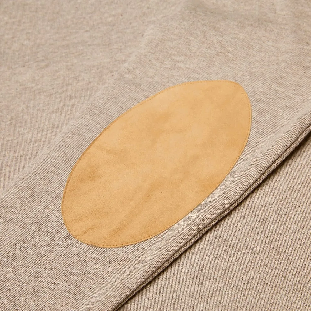 Maison Martin Margiela 14 Crew Neck Elbow Patch SweatBeige