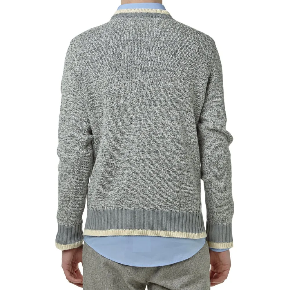 Maison Martin Margiela 14 Marl Tipped CrewGrey