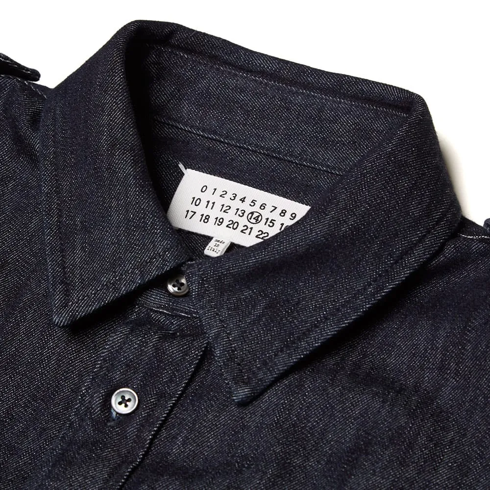 Maison Martin Margiela 14 Military OvershirtIndigo