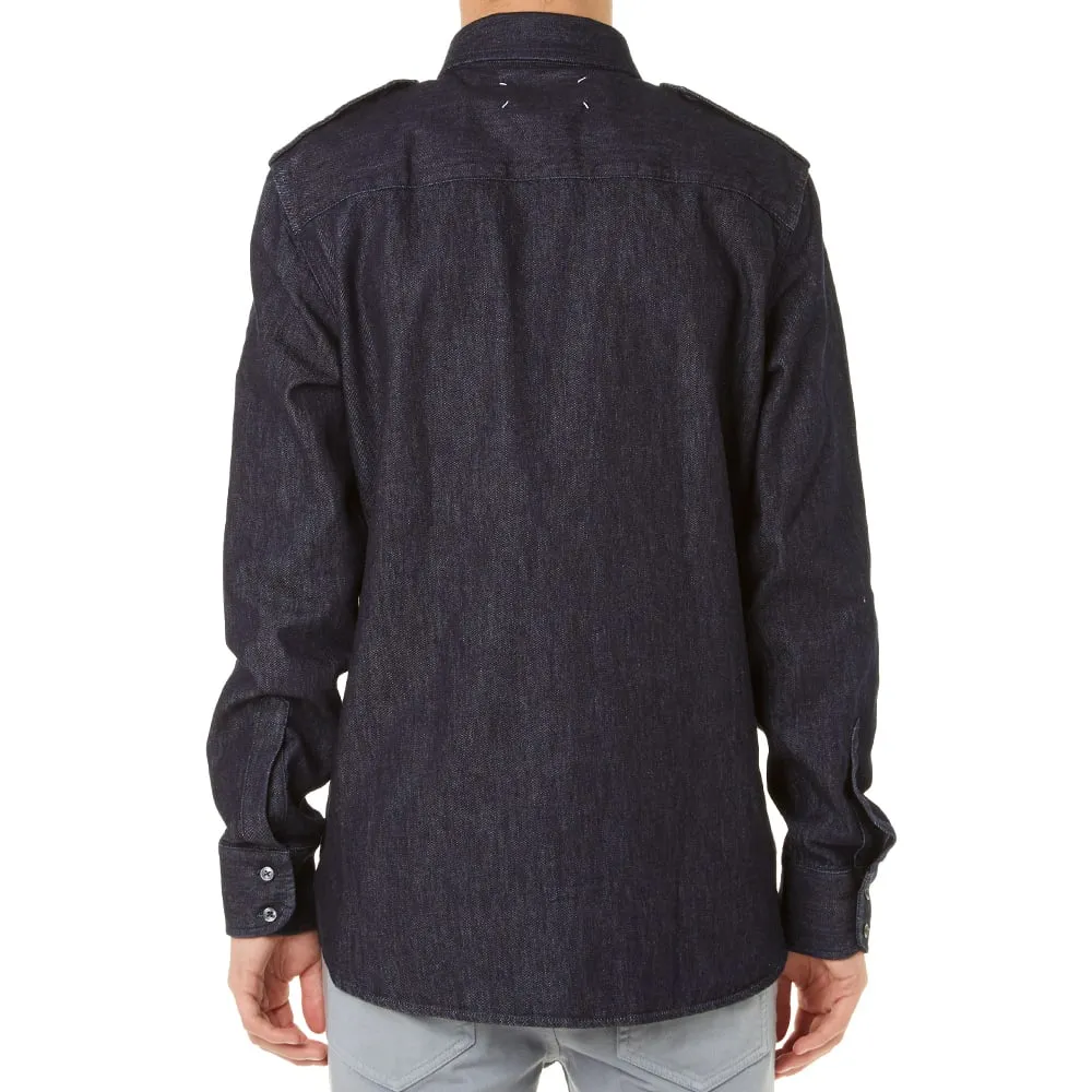 Maison Martin Margiela 14 Military OvershirtIndigo