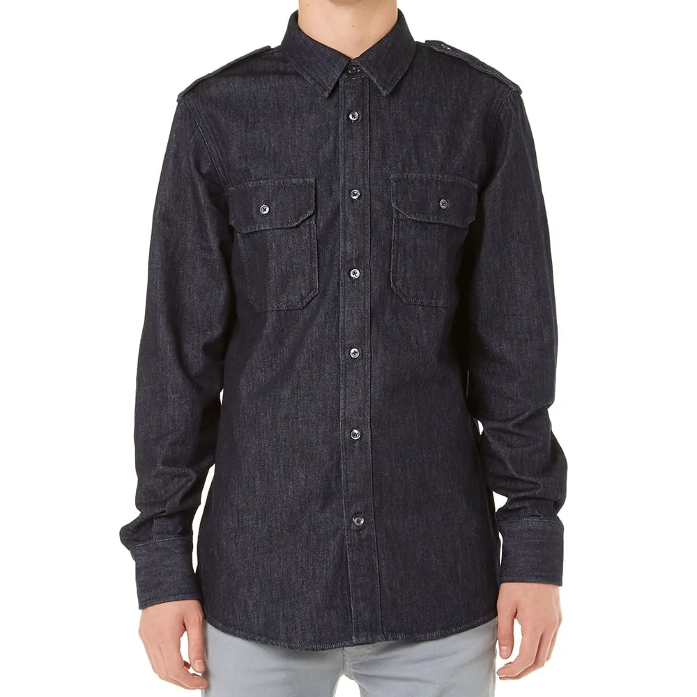 Maison Martin Margiela 14 Military OvershirtIndigo