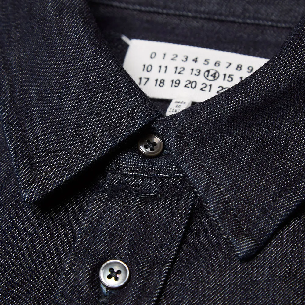 Maison Martin Margiela 14 Military OvershirtIndigo