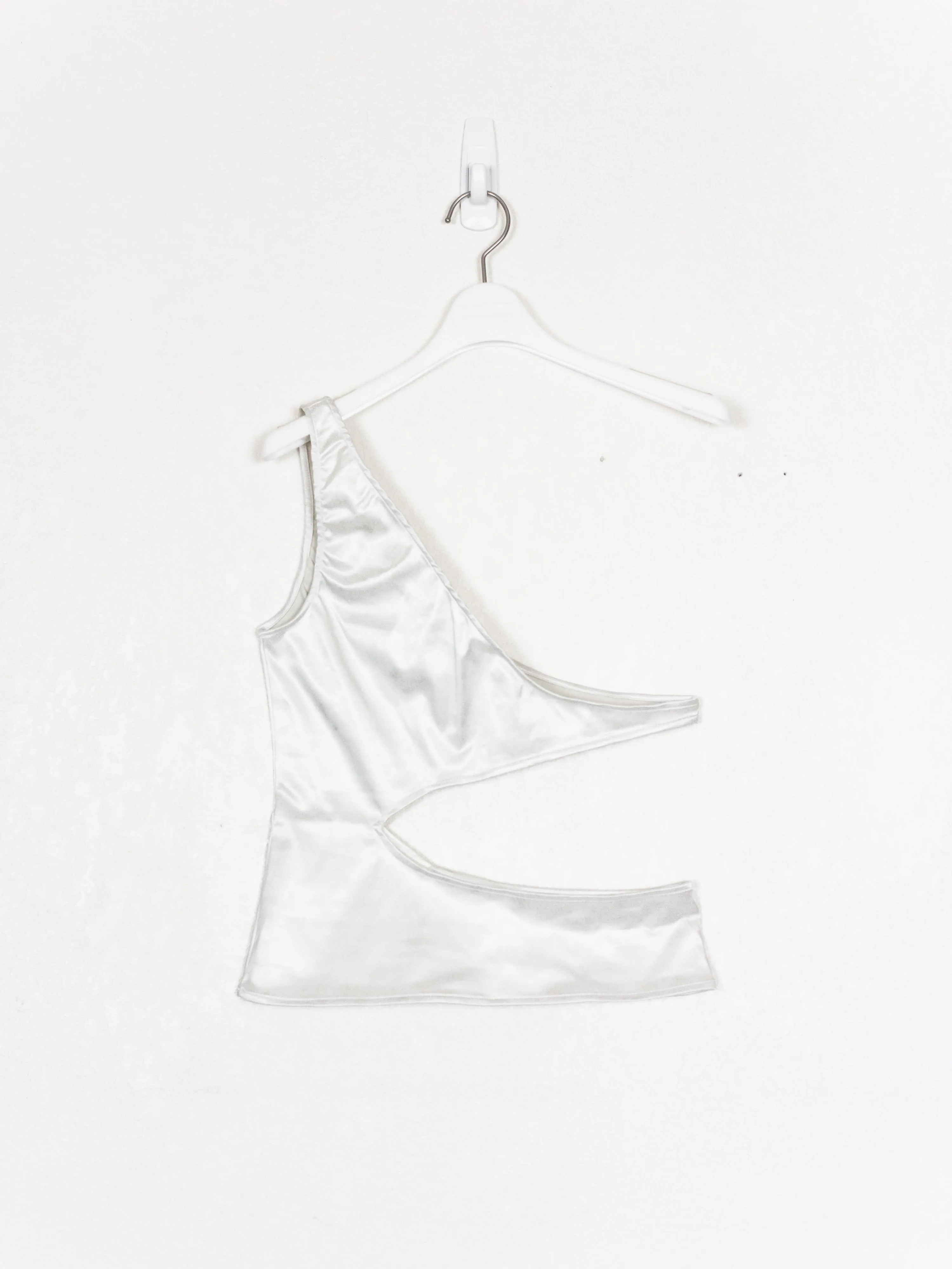 Maison Martin Margiela SS09 Shiny Cutout Harness Top