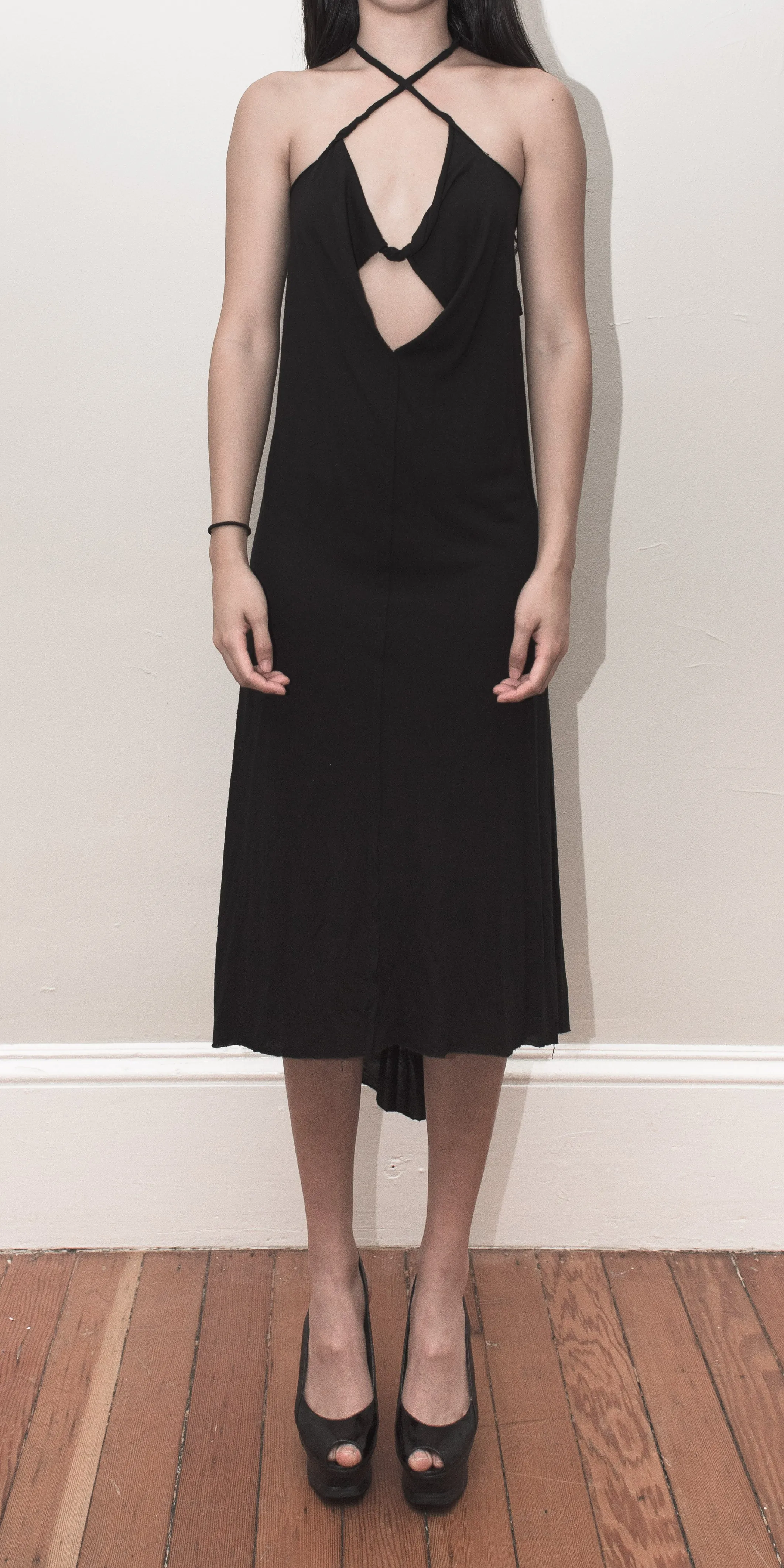 Maison Martin Margiela Twisted Collar Dress