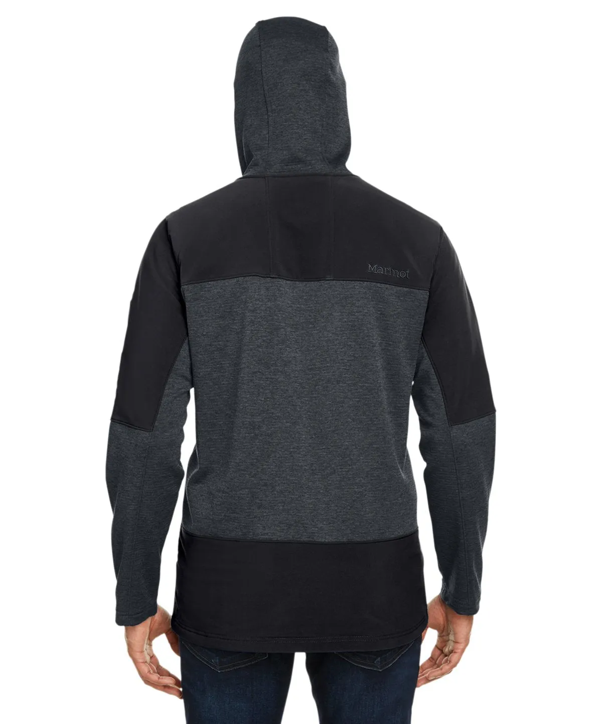 Marmot Men's Stonewall Full-Zip Hooded Sweatshirt 41400 BLACK