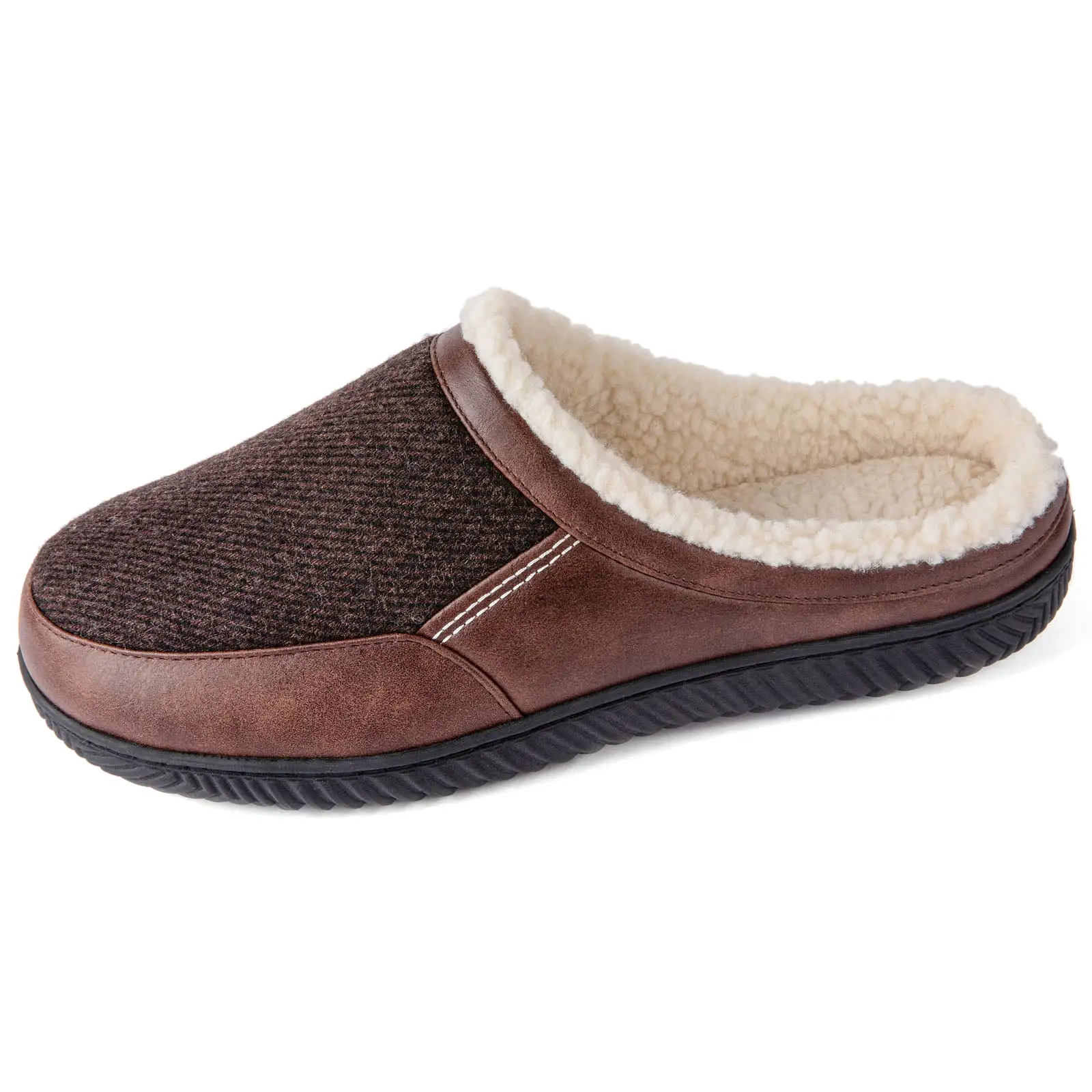 Men's Colton Sherpa Lined Clog Slipper