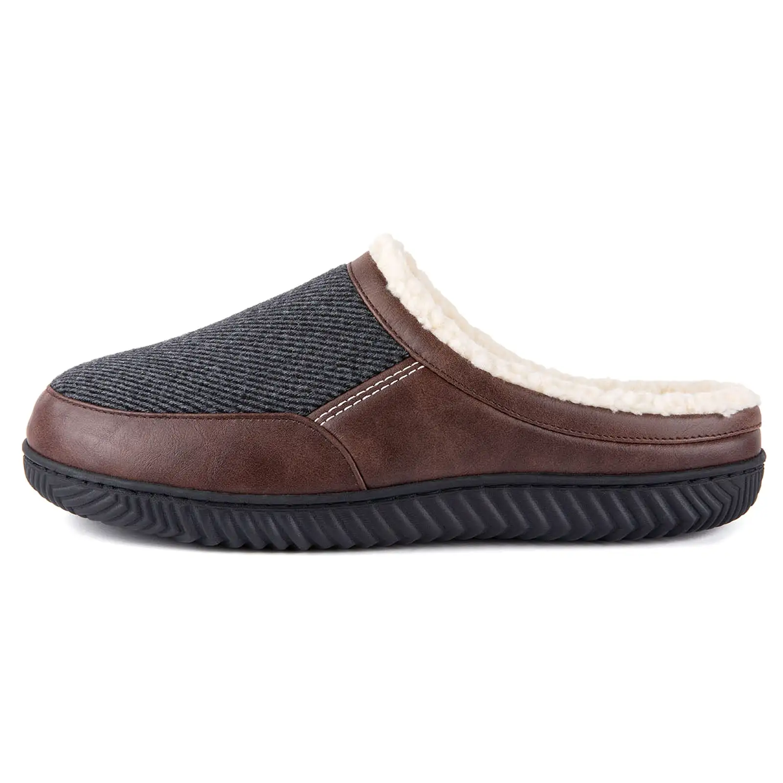 Men's Colton Sherpa Lined Clog Slipper