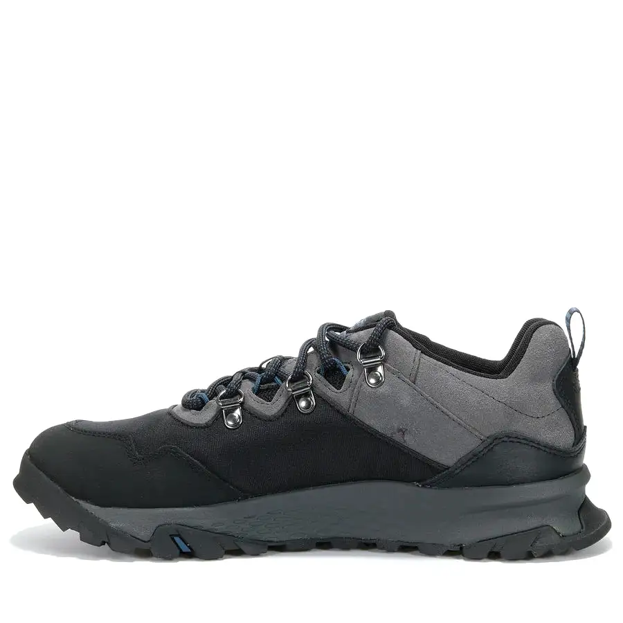 Mens Lincoln Peak Waterproof Low - Black Mesh