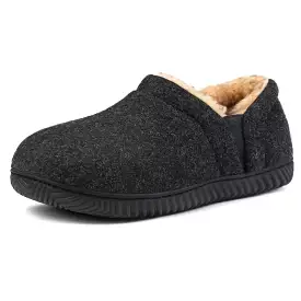 Men's Timothy Elastic Side Faux Wool Slipper