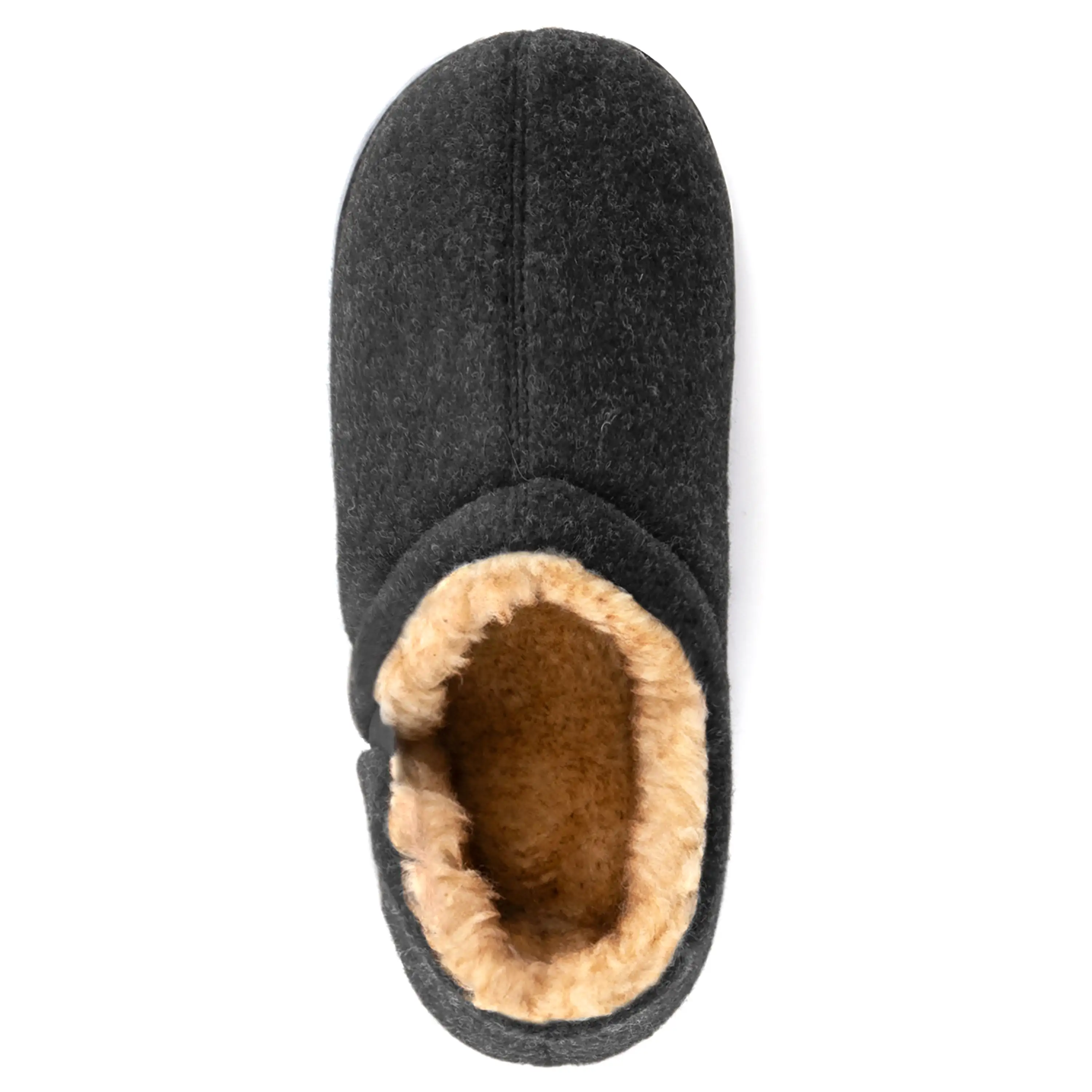 Men's Timothy Elastic Side Faux Wool Slipper