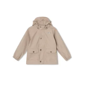 Mini A Ture Julien Rain Jacket. GRS  Sesame