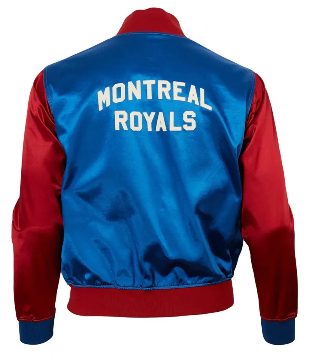 Montreal Royals Color Block Red and Blue Jacket