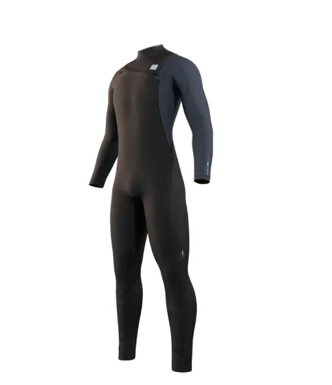 Mystic Marshall 5/3mm Mens Chest Zip Winter Wetsuit 2024 - Black