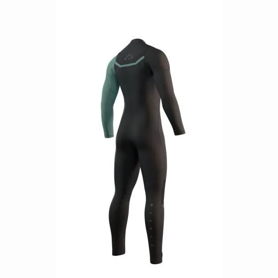 Mystic Marshall 5/3mm Mens Front Zip Winter Wetsuit - Green