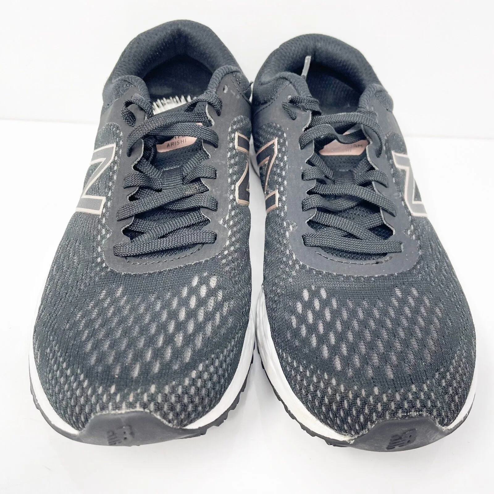 New Balance Womens Fresh Foam Arishi V2 WARISLW2 Black Running Shoes Sneaker 7 B