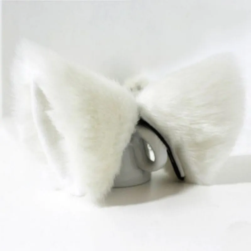 Night Party Club Ball Wearing Deacorate Cat Fox Fur Ear Pattern Hair Clip Bell PY1 P18 SM6