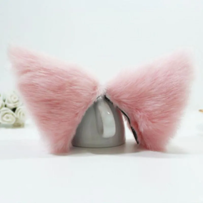 Night Party Club Ball Wearing Deacorate Cat Fox Fur Ear Pattern Hair Clip Bell PY1 P18 SM6