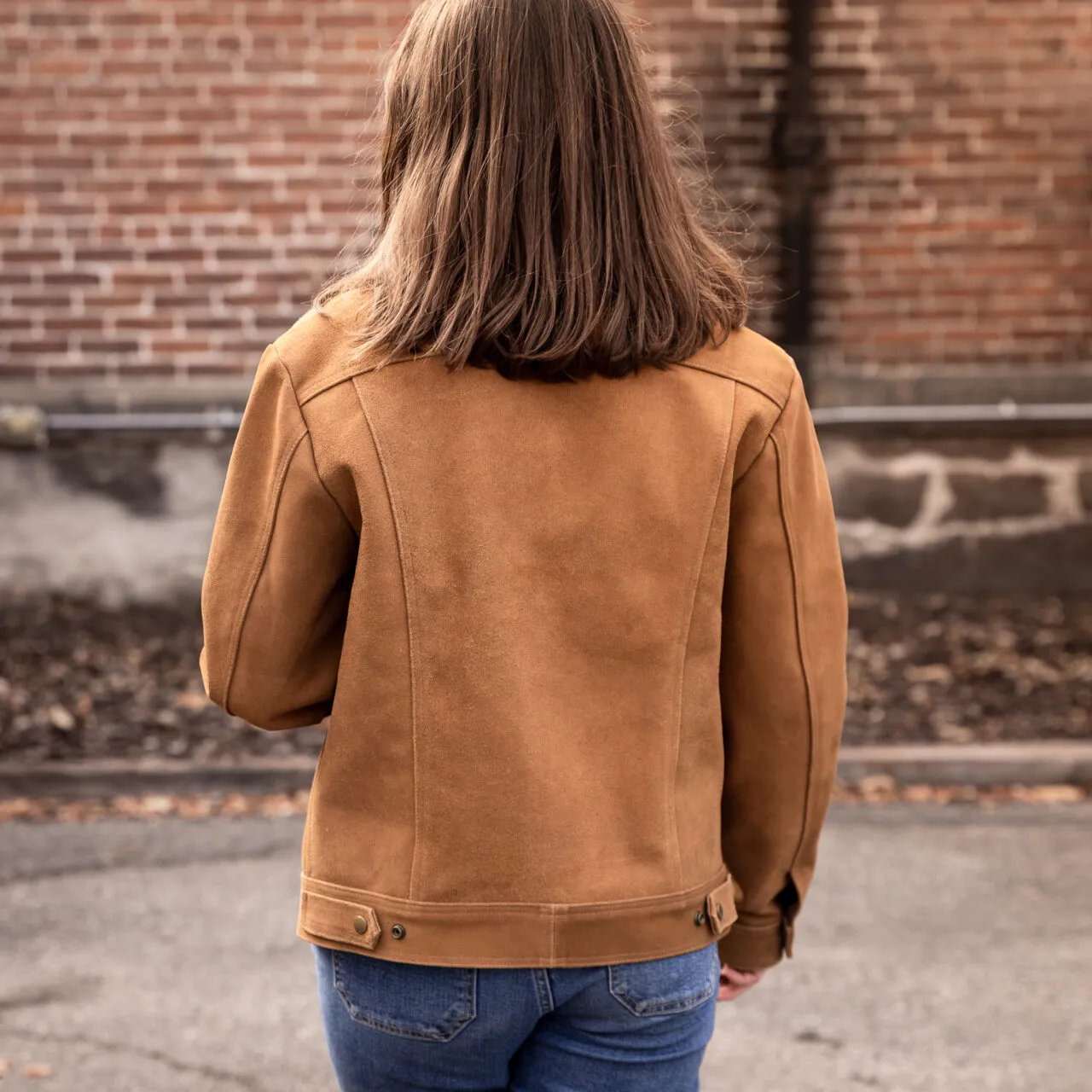 Nokona Rancher Baseball Jacket in Tan Roughout - Nokona Ballgloves