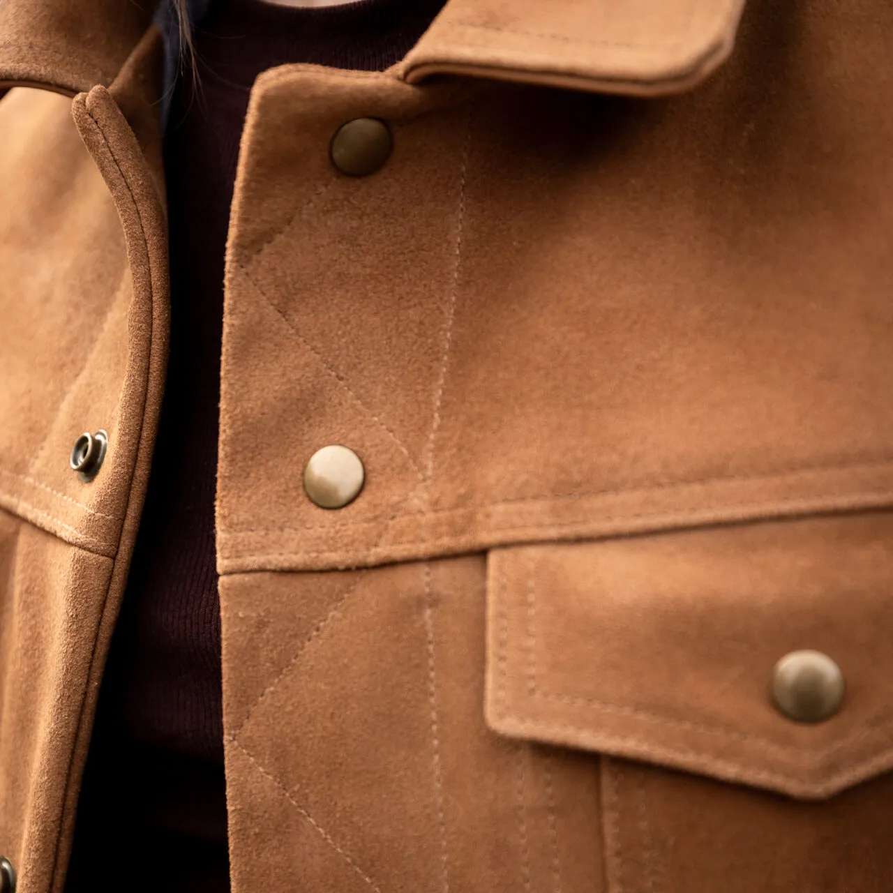 Nokona Rancher Baseball Jacket in Tan Roughout - Nokona Ballgloves