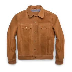 Nokona Rancher Baseball Jacket in Tan Roughout - Nokona Ballgloves