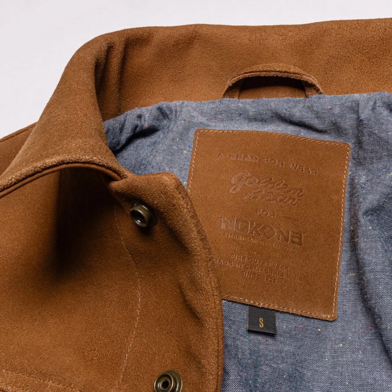 Nokona Rancher Baseball Jacket in Tan Roughout - Nokona Ballgloves